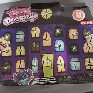 Disney Doorables Haunted Halloween Figures - Purple and Yellow
